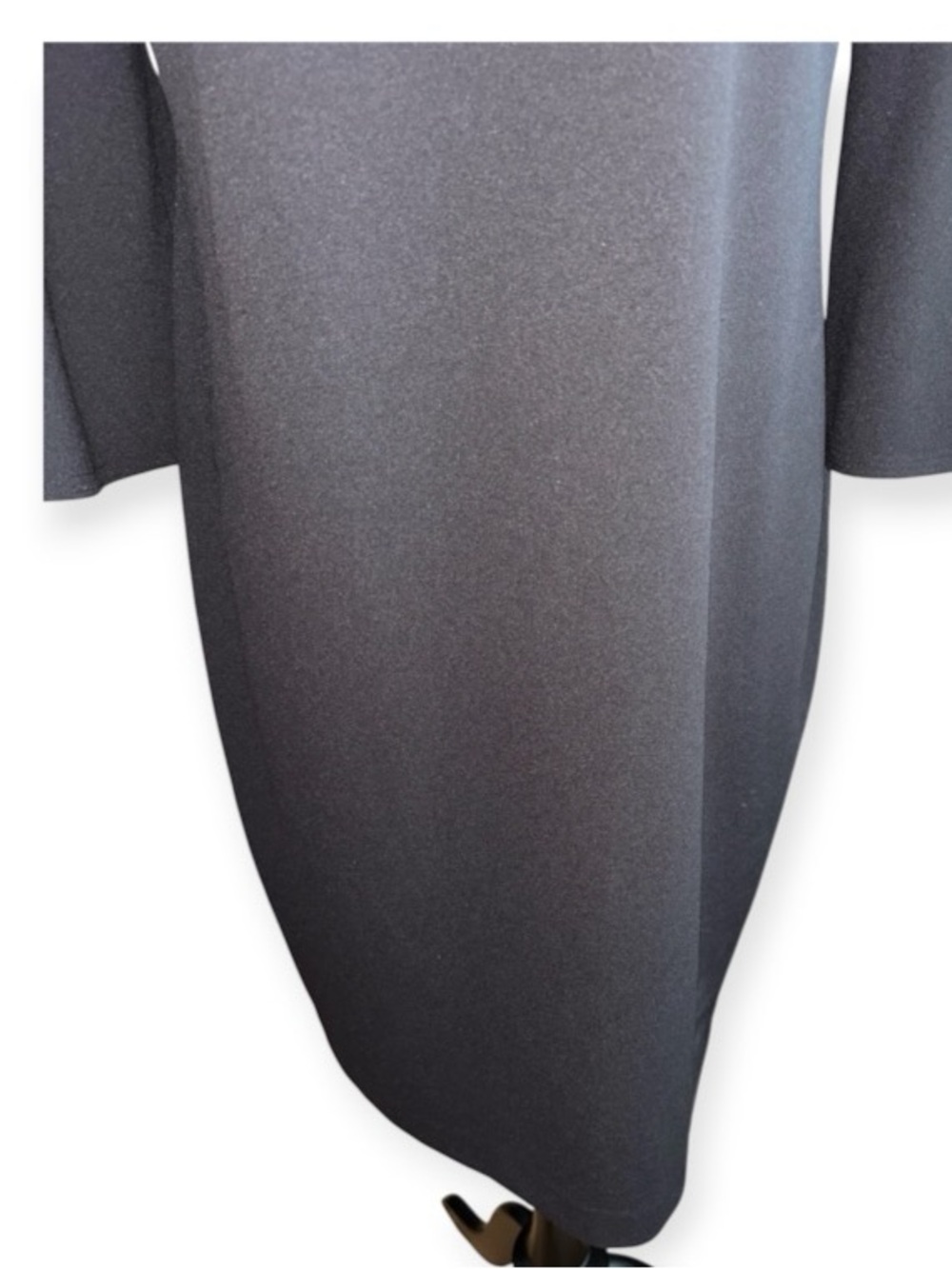 Calvin Klein Black Bell-Sleeve Midi Dress, P2P:20”, L:40” - Picture 3 of 10